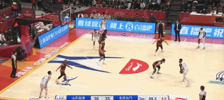 png电子平台半场结束前连中两记三分！杰曼11中6拿到15分1板2助1断