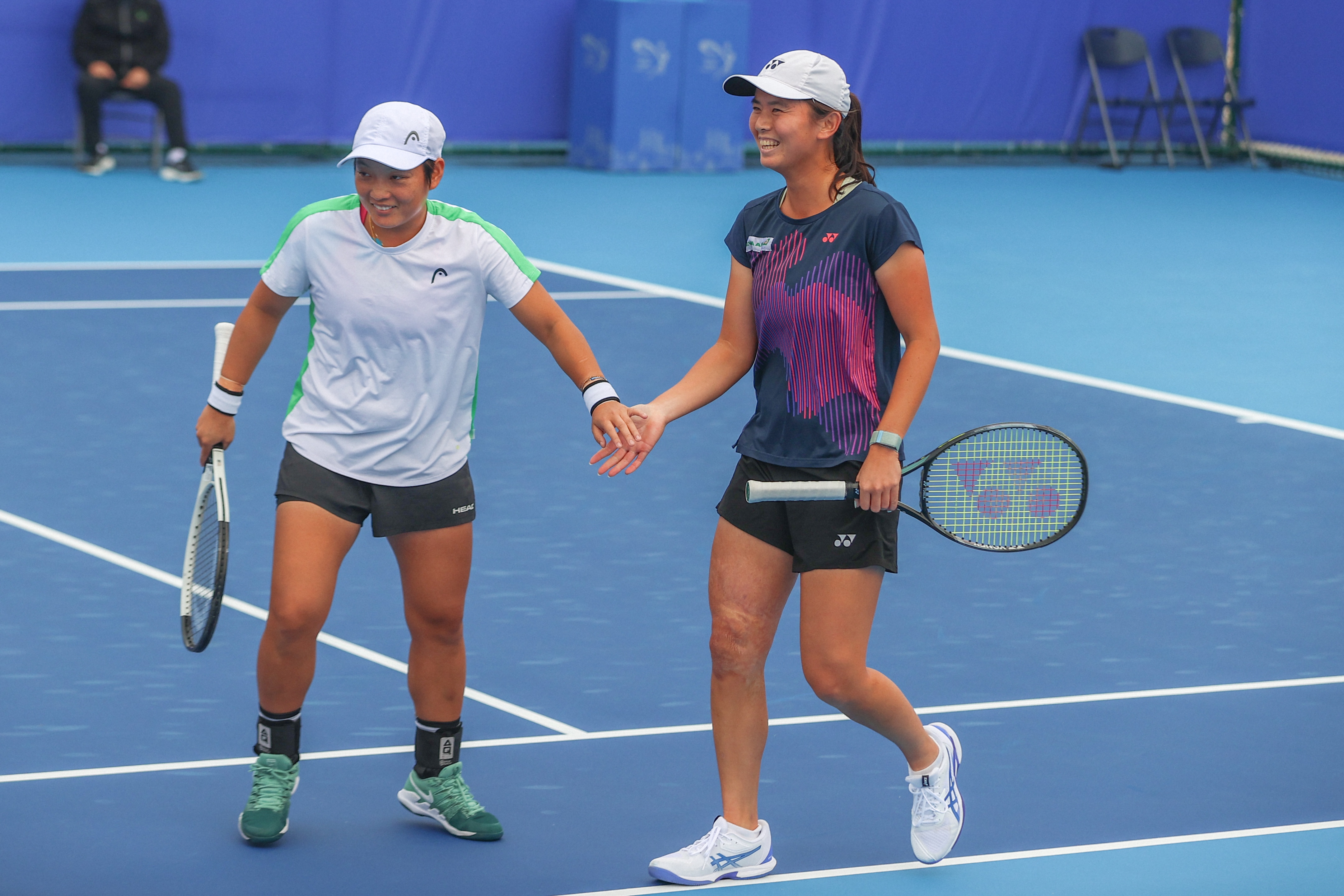 png电子平台WTA1000多哈站双打:蒋欣玗/吴芳娴2-1淘汰谢淑薇组合进八强