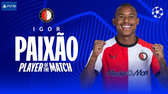 png电子官网提前行动，记者：罗马有意费耶诺德前锋派修，将与阿森纳热刺竞争