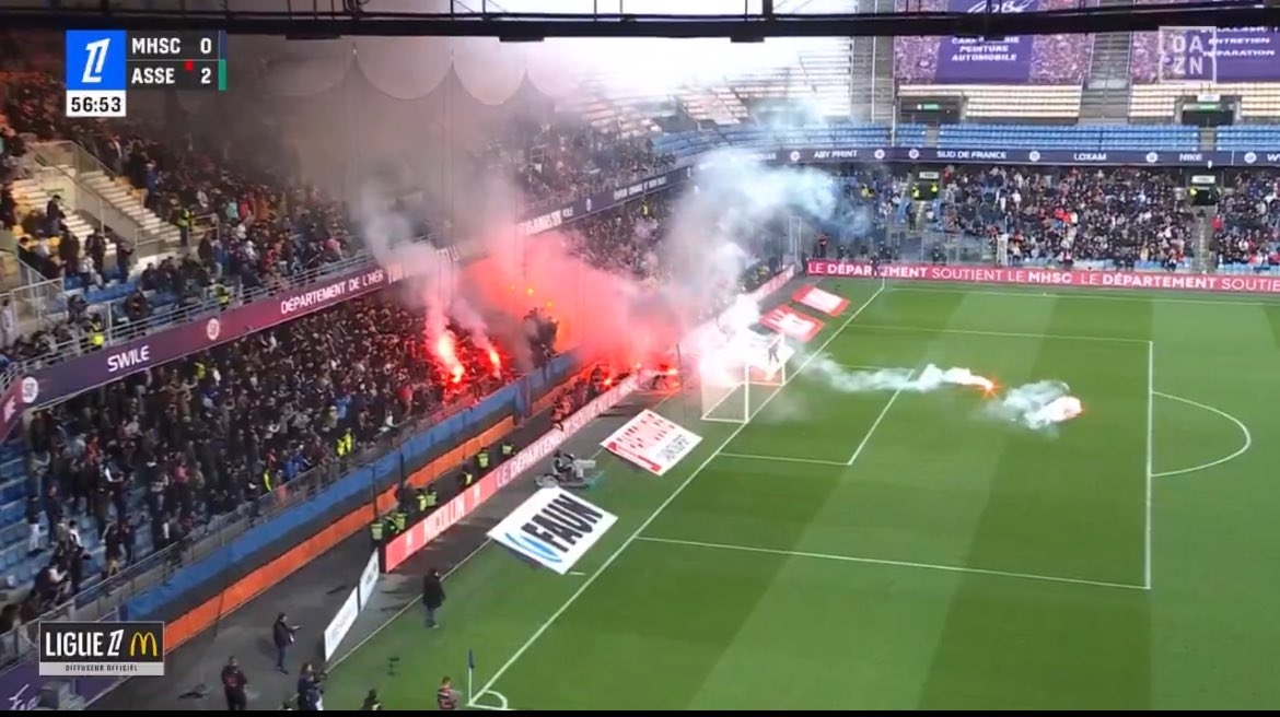 电子png游戏官方：蒙彼利埃vs圣埃蒂安比赛不会恢复，判定蒙彼利埃0-2告负