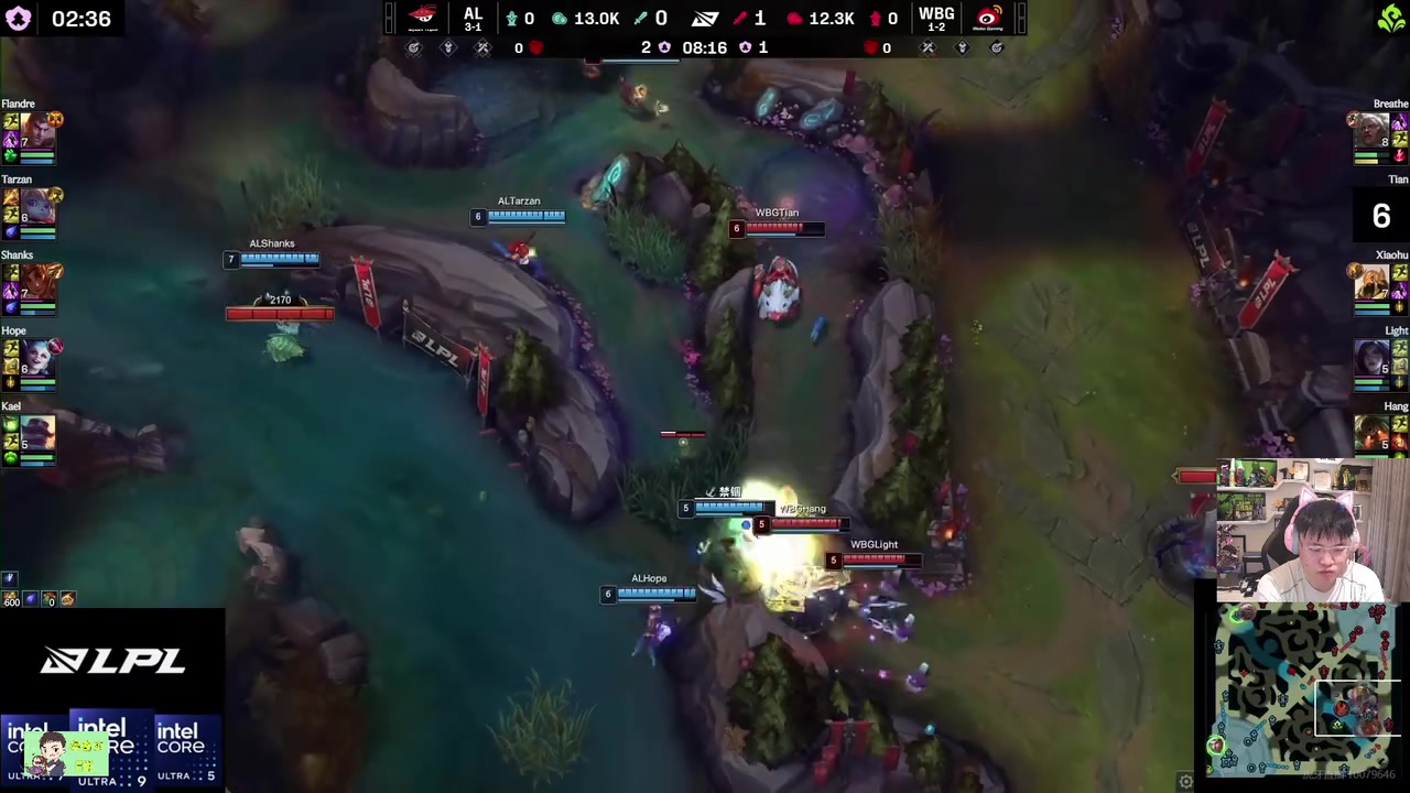 电子png游戏窒息！Uzi看WBG被AL血虐：呼吸狼母5个人头打团负作用