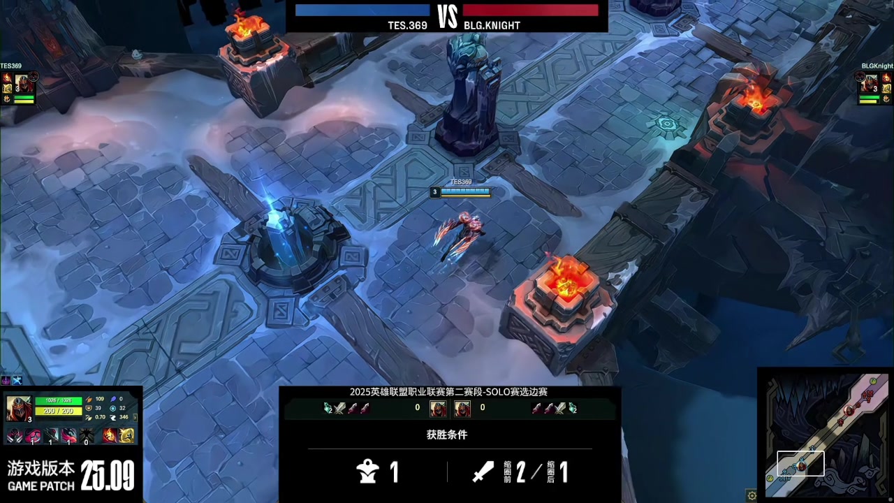 png电子网站岳伦你在看吗？双劫大战 knight熟练度更胜一筹 两度单杀获得选边权