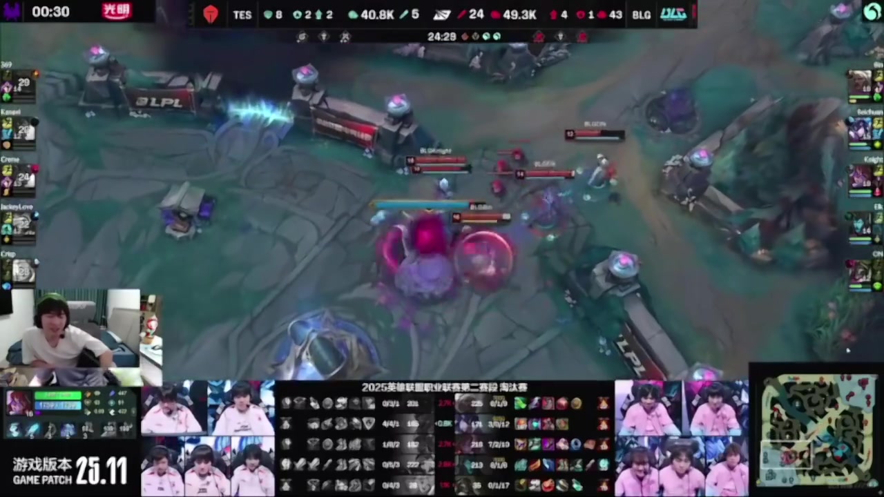 png电子网站确实来劲！Cryin：感觉TES比iG还好打，iG那把撑过25分钟吗